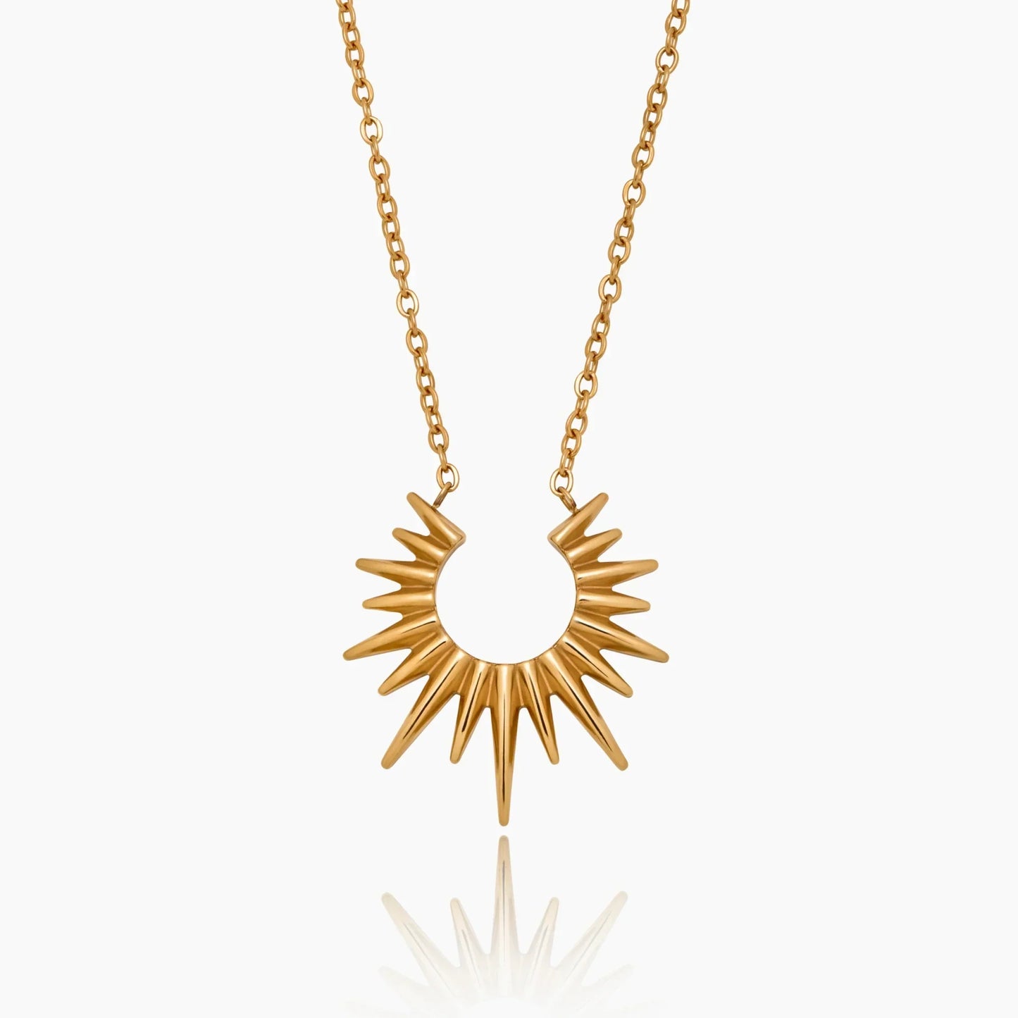 Helia Sunburst Necklace