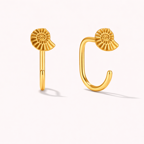 Seashell Cove Pokeless Earrings - PreOrder