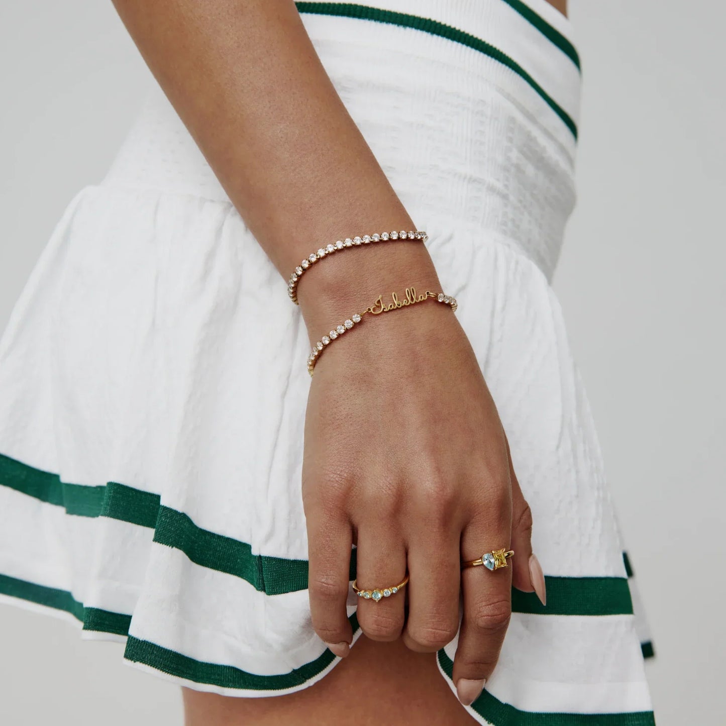 Signature Name Tennis Bracelet